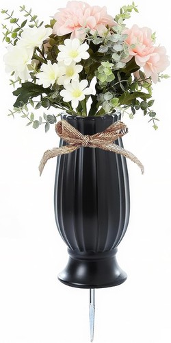 Cemetery vases with spikes - vases,