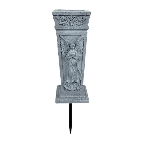 Cemetery vase with ground - vase,