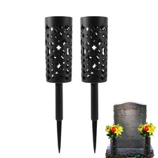 Cemetery Vases With Spikes 2X
