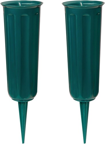 Pieces grave vases with - 2,