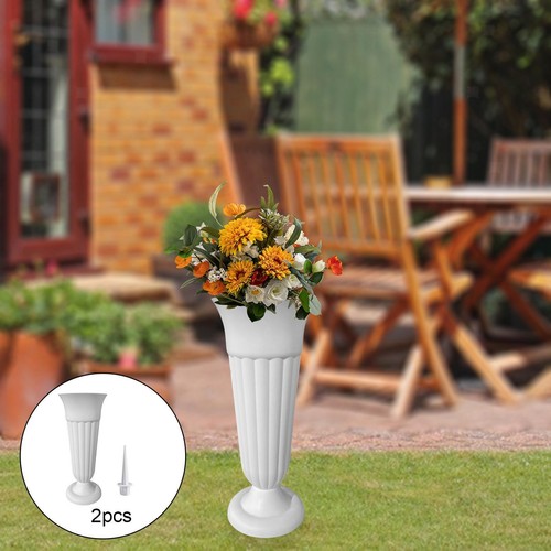 Pack cemetery vases with - cemetery,