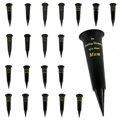Black memorial spike - , flute