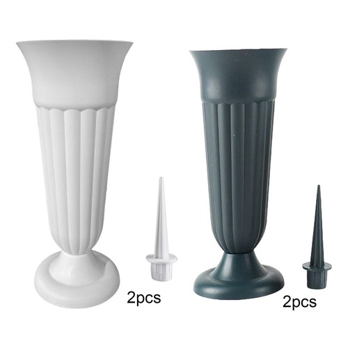 2pack memorial floral vases - 2pack,
