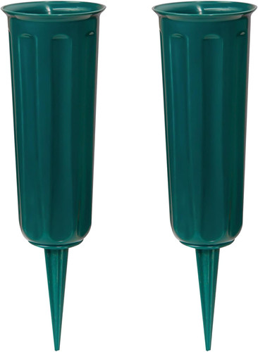 Grave vases pack green - 2,
