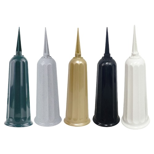Cemetery vases with - cemetery, spikes