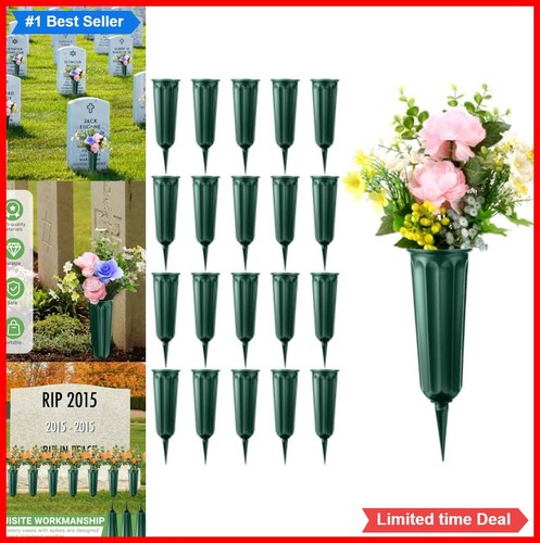 Cemetery vase pack plastic - pack,