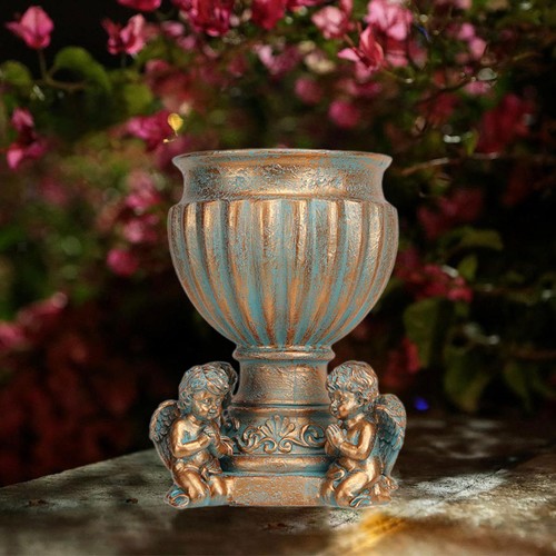 Cemetery vase compact ornament - cemetery,
