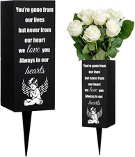 WEBEEDY Cemetery Vases with