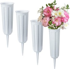 4 pieces Grave Vases with