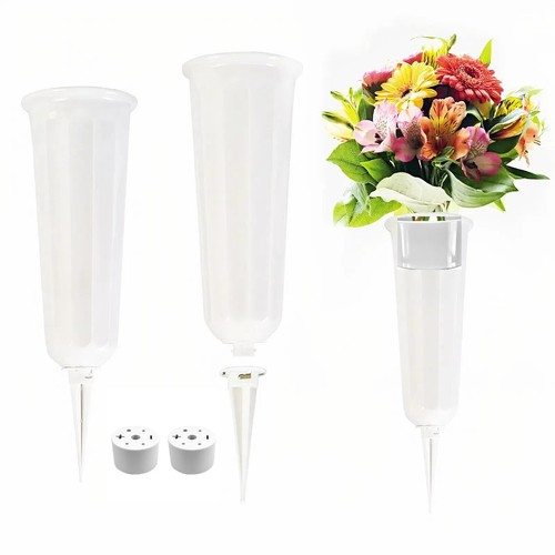 2pcs memorial grave flower - grave,