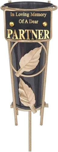 Grave vases with - vases,