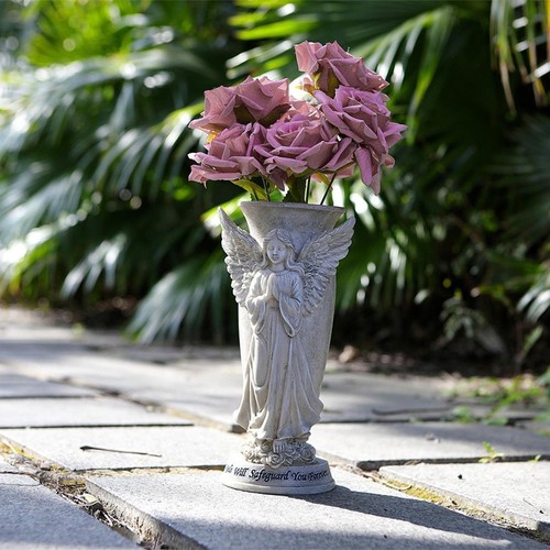 Angel pray flower vase - pray,