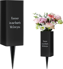 Grave Vases Metal Cemetery