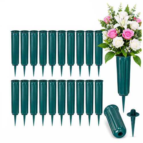 Pack grave vases with - pack,