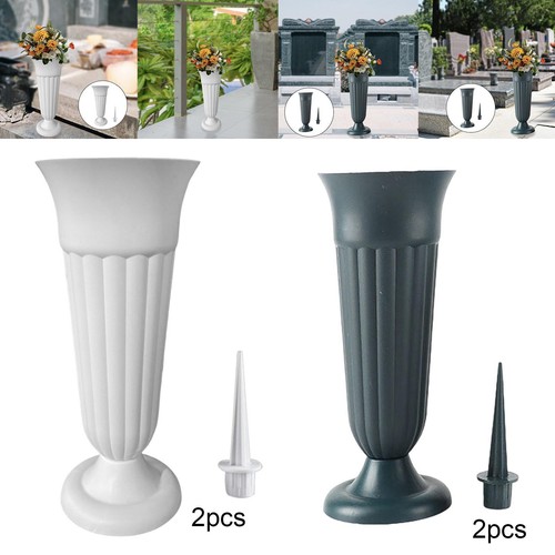 Pack cemetery vases with - cemetery,